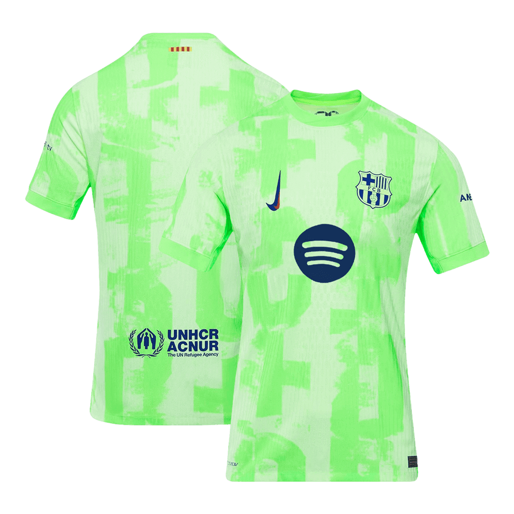 Barcelone Third Maillot 2024/25 Authentique - Spotify Logo Without Text Grande Taille
