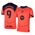 LEWANDOWSKI #9 Barcelone Third Maillot 2025/26 Orange - UCL