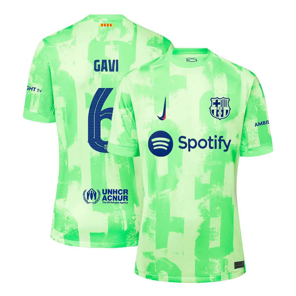 GAVI #6 Barcelone Third Maillot 2024/25 UCL - Super