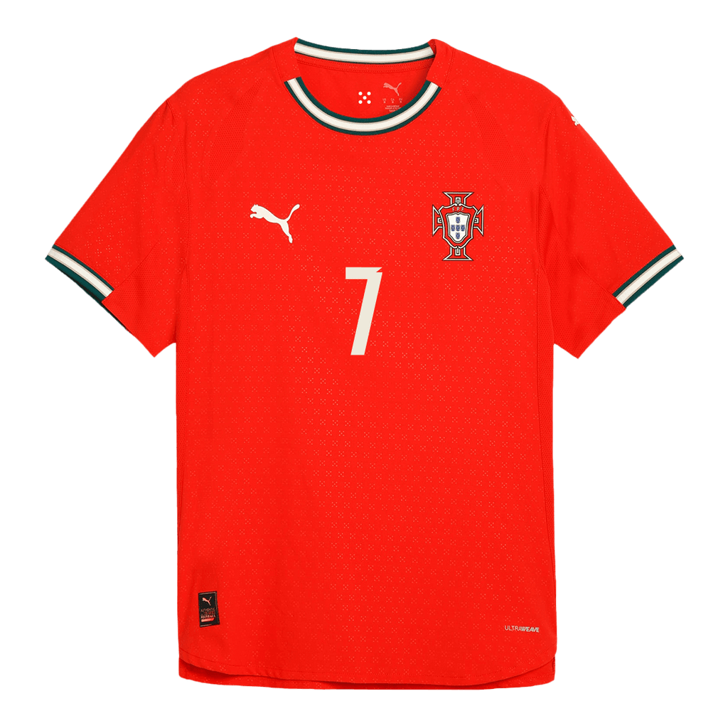 RONALDO #7 Portugal Domicile Maillot 2025 Authentique