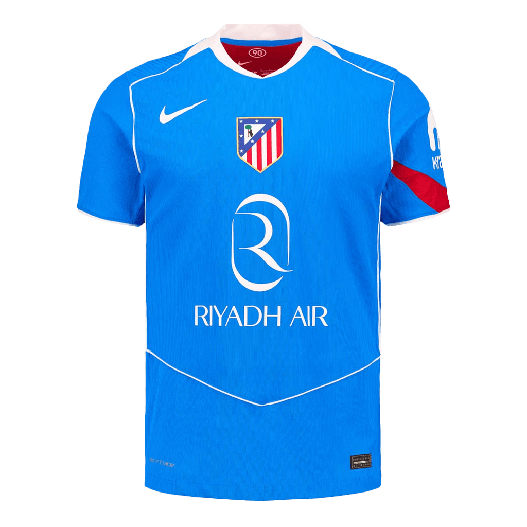 Atlético Third Maillot 2025/26 Bleu Joueur