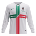 Retro Portugal Extérieur Maillot Manches Longues 2012 Blanc