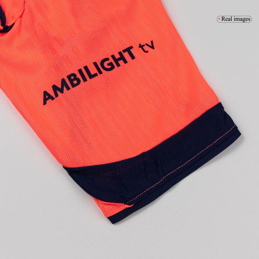 ROONY #19 Barcelone Third Maillot 2025/26 Orange Joueur - UCL