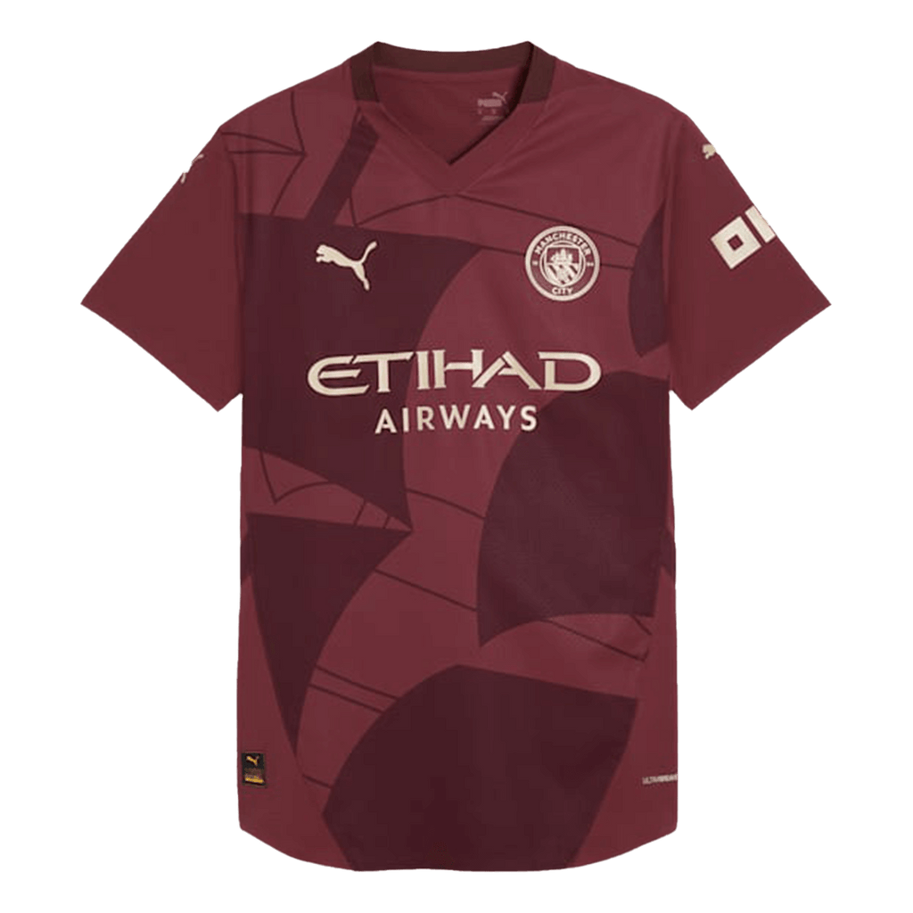 Manchester City Third Maillot 2024/25 Authentique Grande Taille