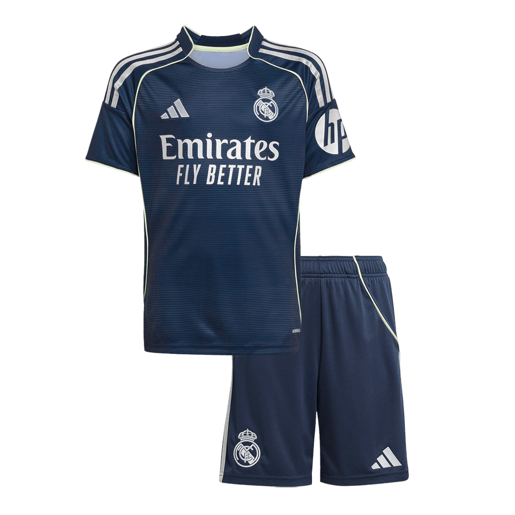 Real Madrid Extérieur Maillot Kit 2025/26 Enfant