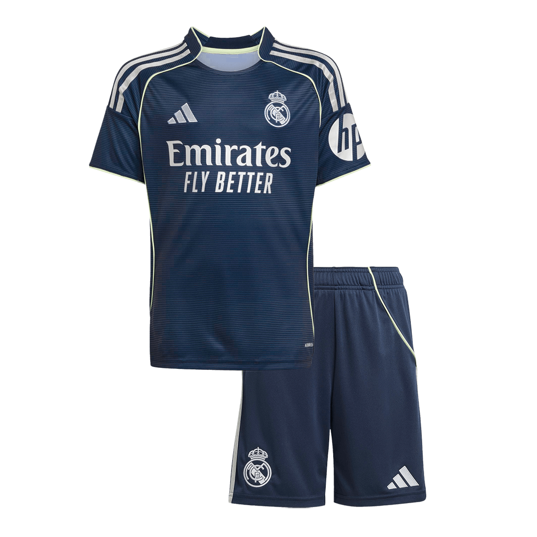 Real Madrid Extérieur Maillot Kit 2025/26 Junior