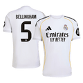 BELLINGHAM #5 Real Madrid Domicile Maillot 2025/26