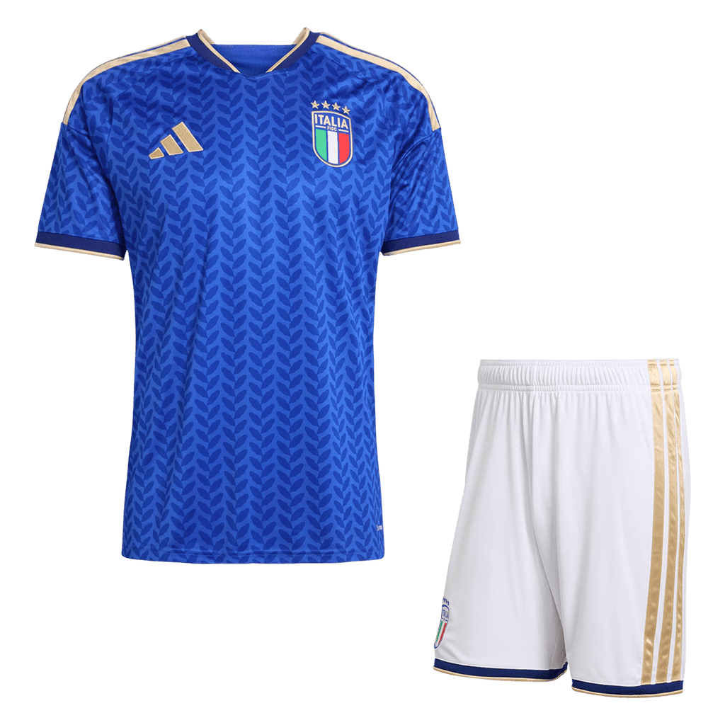Italie Domicile Maillot Kit Coupe du Monde 2026 Bleu