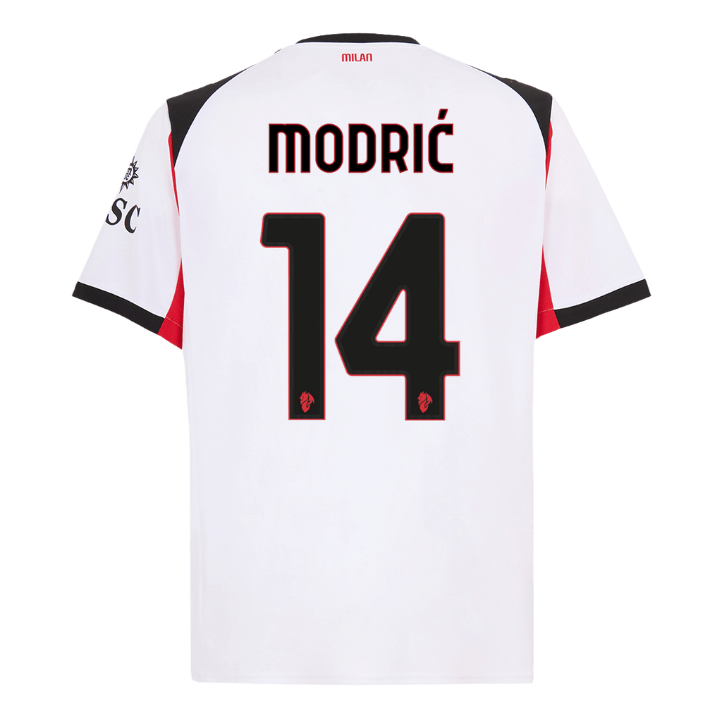 MODRIĆ #14 AC Milan Extérieur Maillot 2025/26