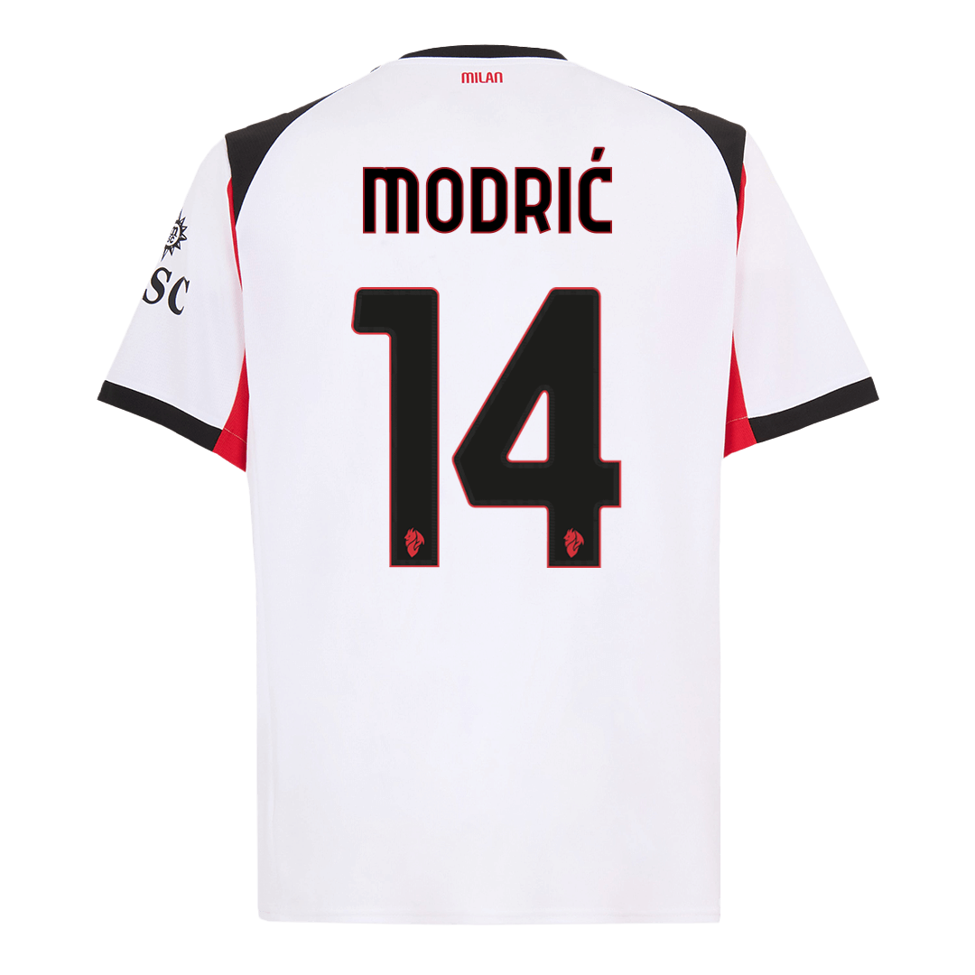 MODRIĆ #14 AC Milan Extérieur Maillot 2025/26