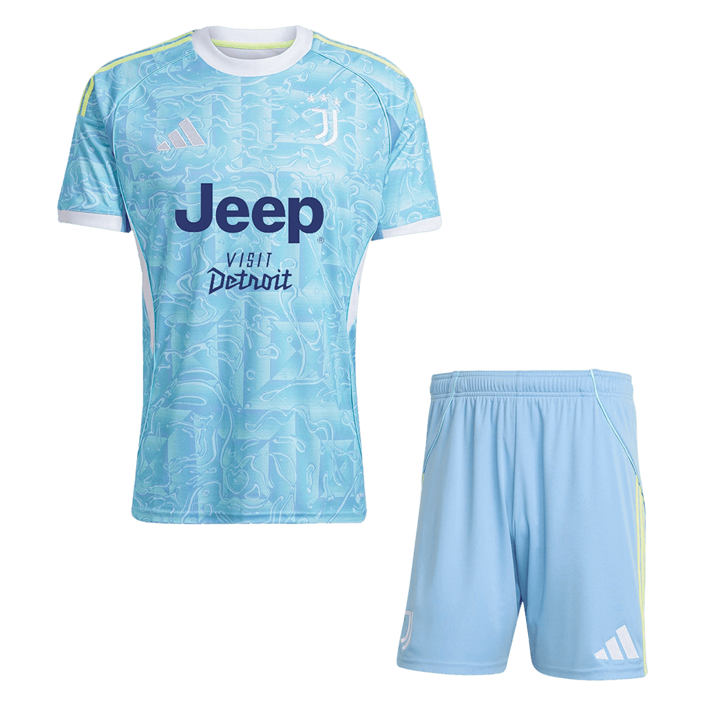 Juventus Extérieur Maillot Kit 2025/26 Bleu