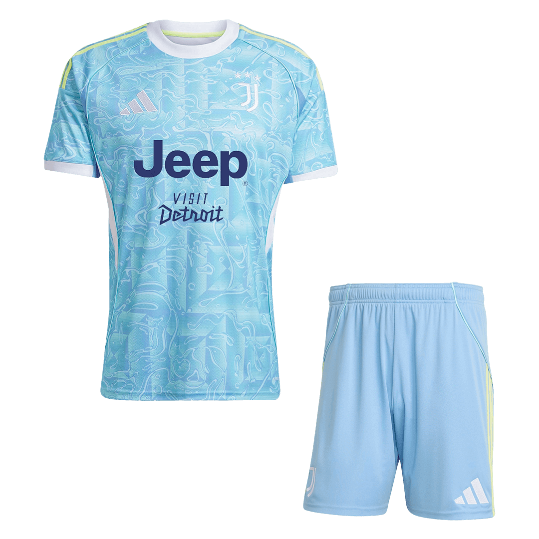Juventus Extérieur Maillot Kit 2025/26 Bleu