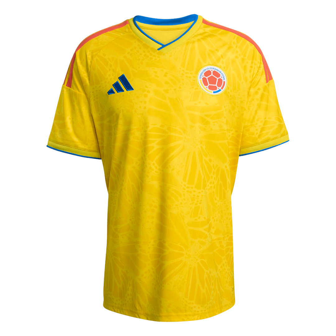 Colombie Domicile Maillot Kit Coupe du Monde 2026 Jaune