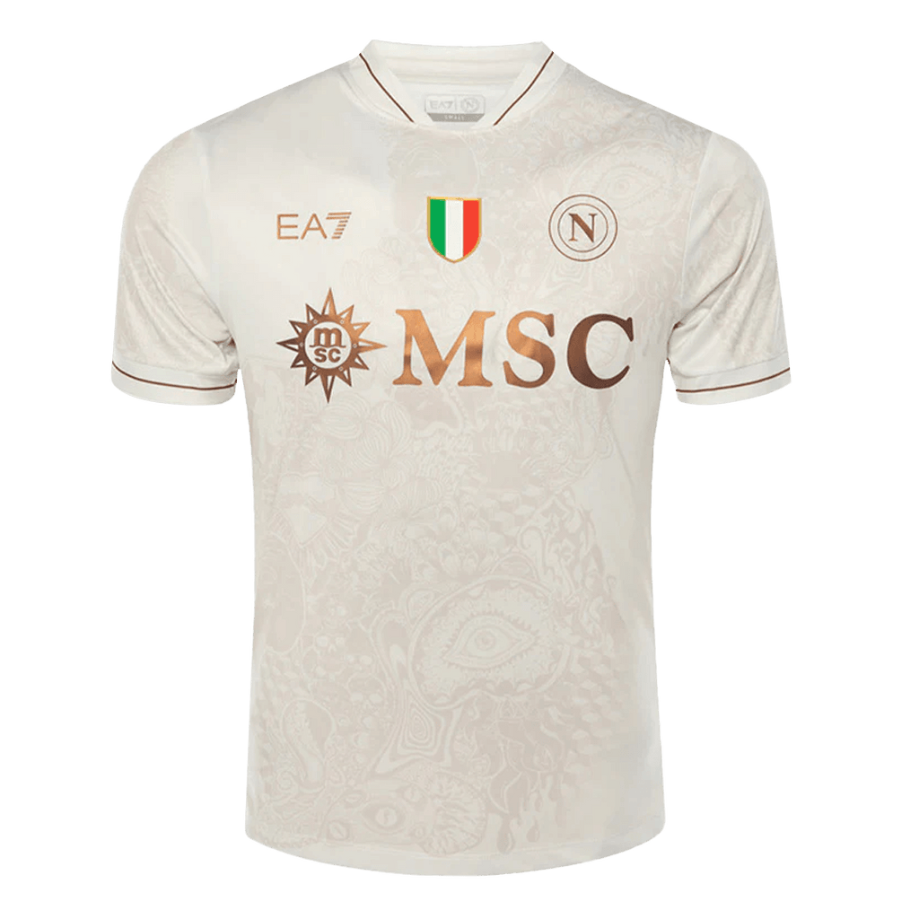 Napoli Extérieur Maillot 2025/26 Grande Taille