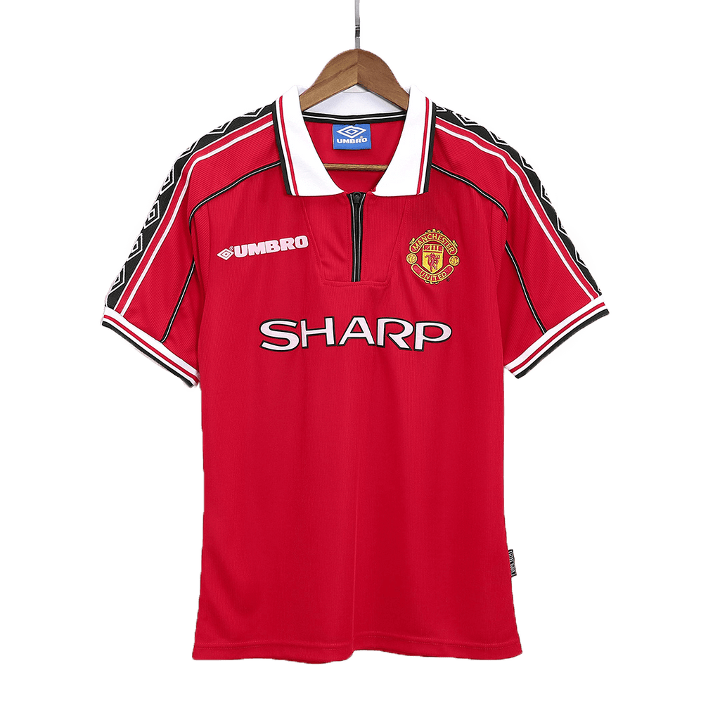 Retro Manchester United Domicile Maillot 98/00