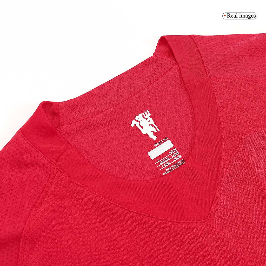 Retro RONALDO #7 Manchester United Domicile Maillot Manches Longues 2007/08