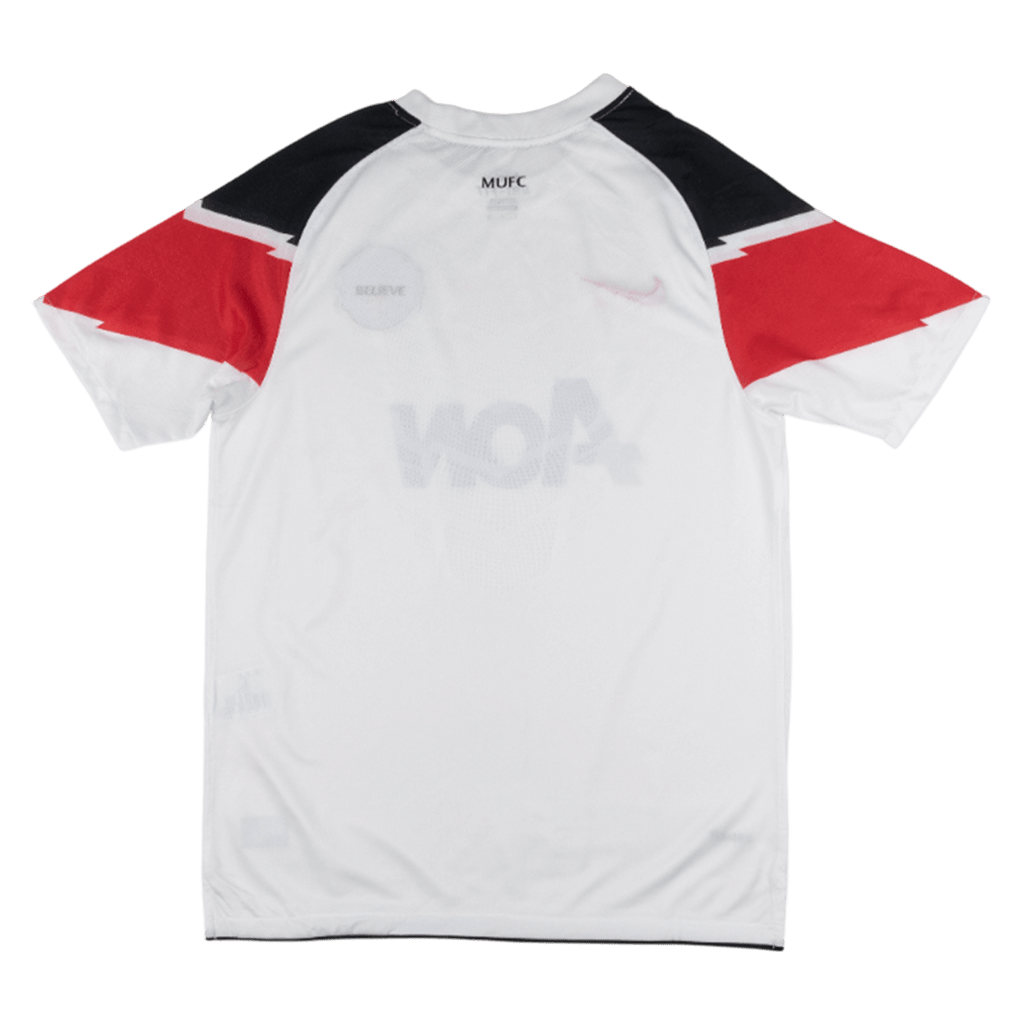 Retro Manchester United Extérieur Maillot 2010/11 Blanc