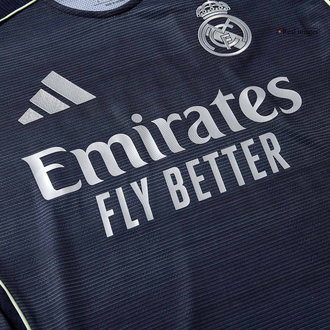 TCHOUAMENI #14 Real Madrid Extérieur Maillot 2025/26 Bleu marine Authentique