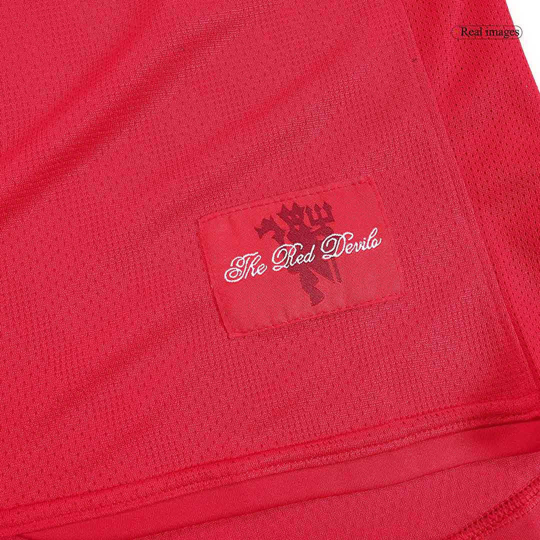 Retro RONALDO #7 Manchester United Domicile Maillot Manches Longues 2007/08