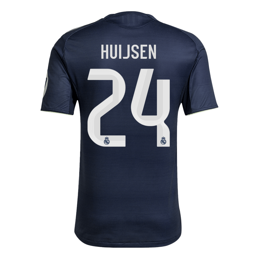 HUIJSEN #24 Real Madrid Extérieur Maillot 2025/26 Authentique