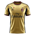 Retro AC Milan Extérieur Maillot 2013/14 Jaune