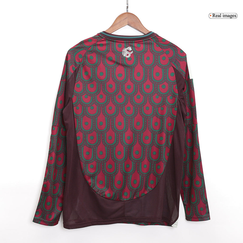 Mexique Domicile Maillot Manches Longues 2024 Grande Taille