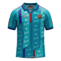 Retro Barcelone Extérieur Maillot 1996/97 Bleu