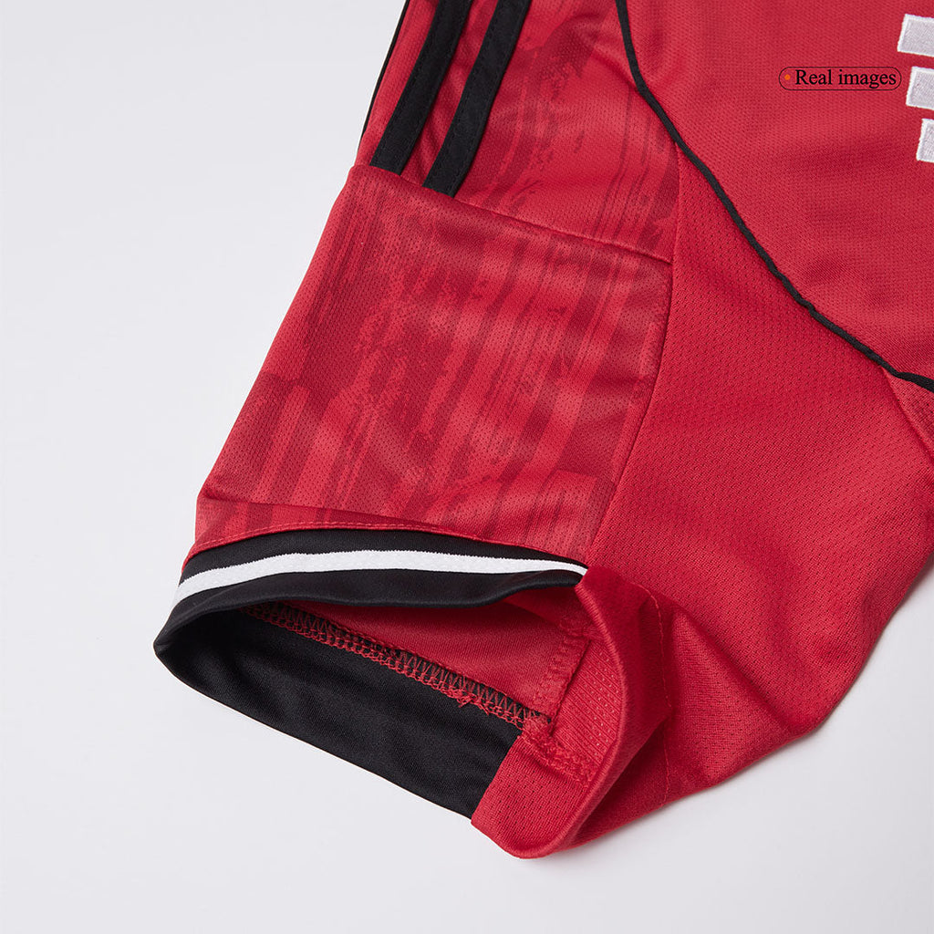 Manchester United Domicile Maillot Kit 2025/26 Rouge