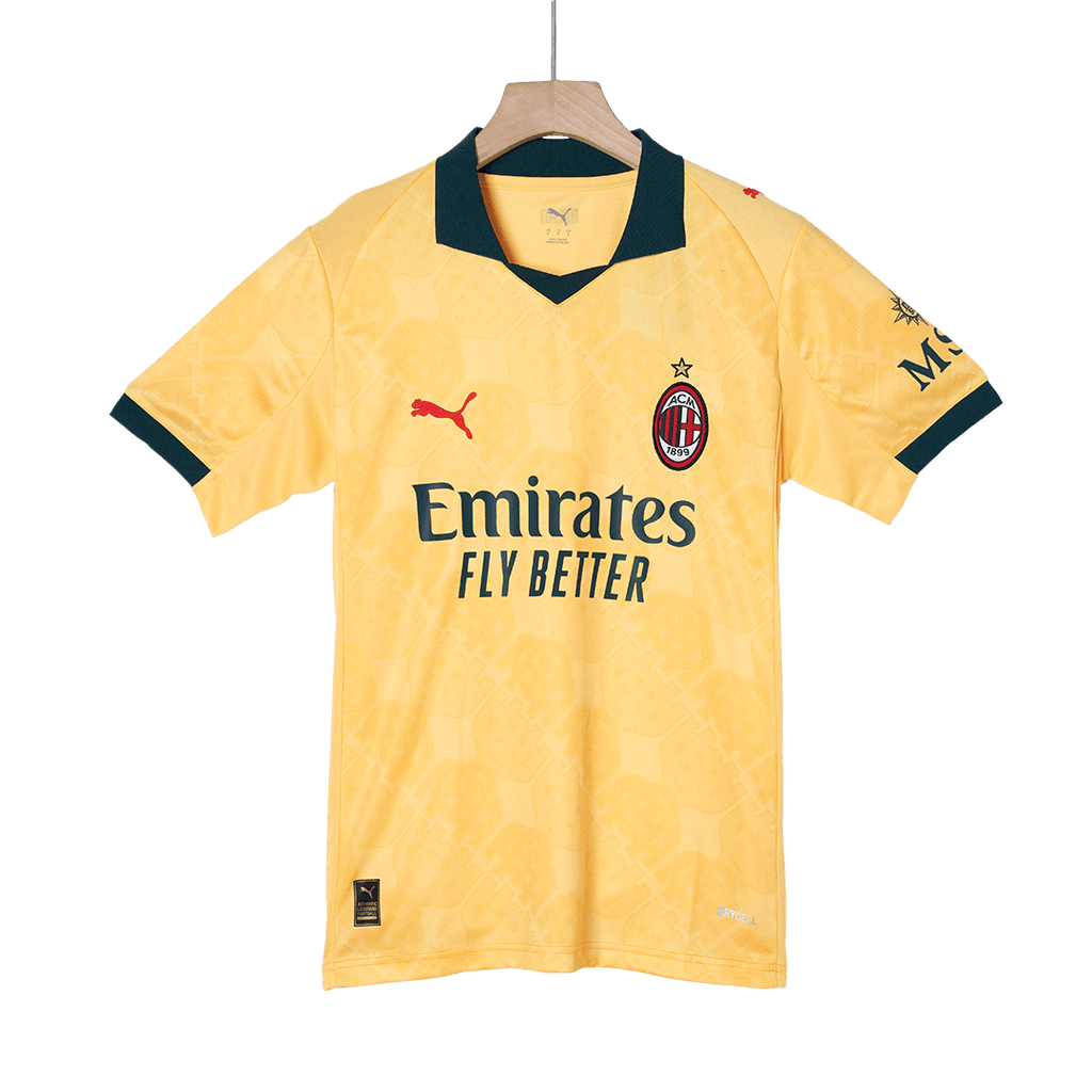 FOFANA #19 AC Milan Third Maillot 2025/26 Jaune