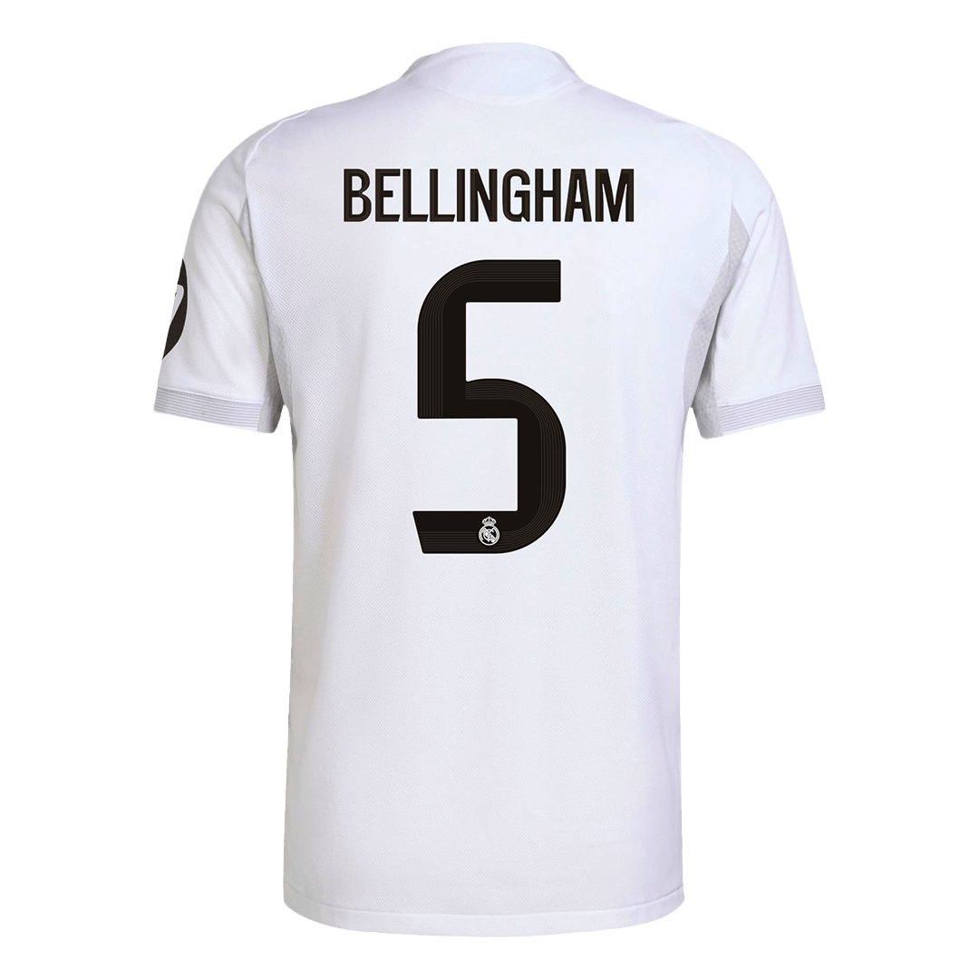 BELLINGHAM #5 Real Madrid Domicile Maillot 2025/26 Authentique