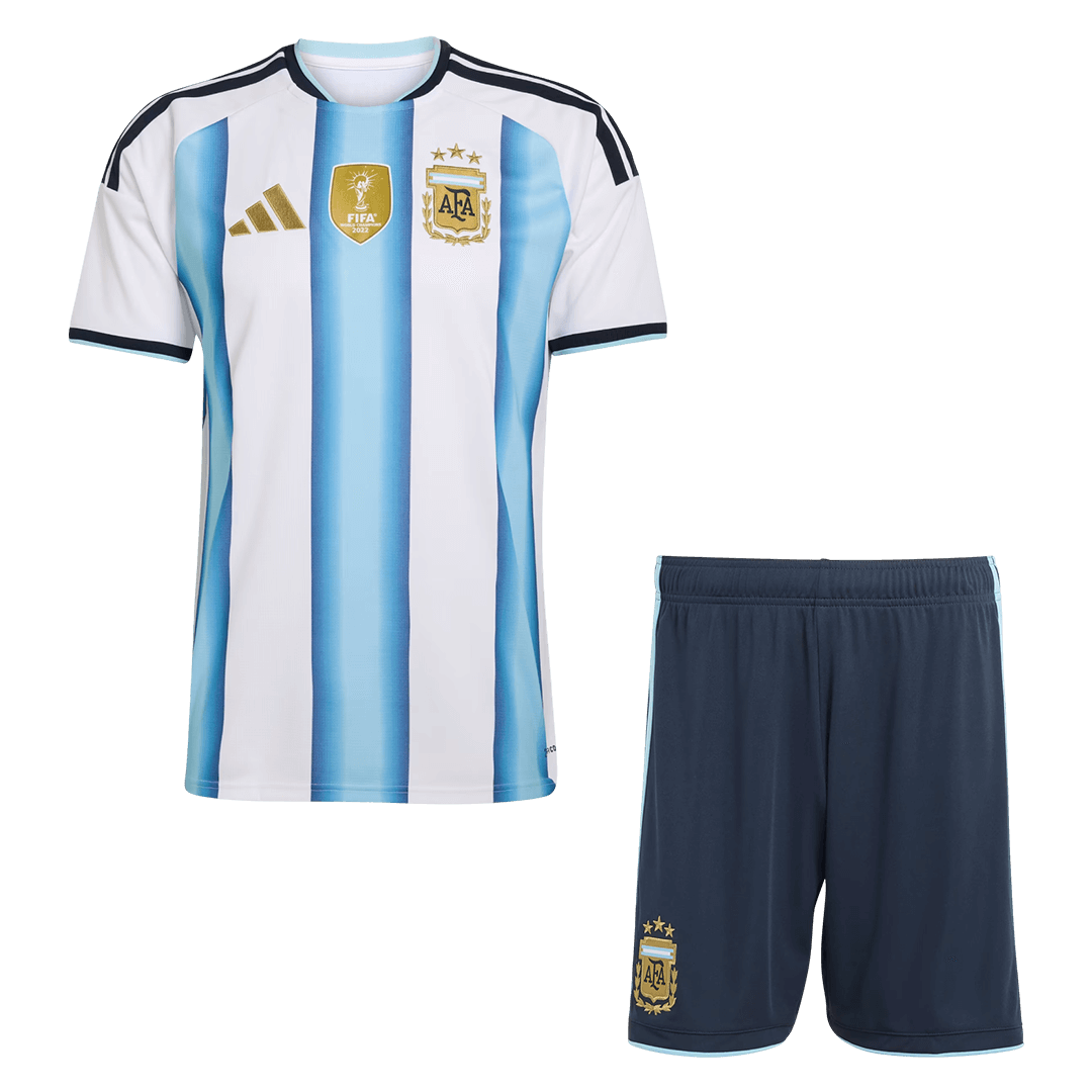 Argentine Domicile Maillot Kit Coupe du Monde 2026 Blue&White