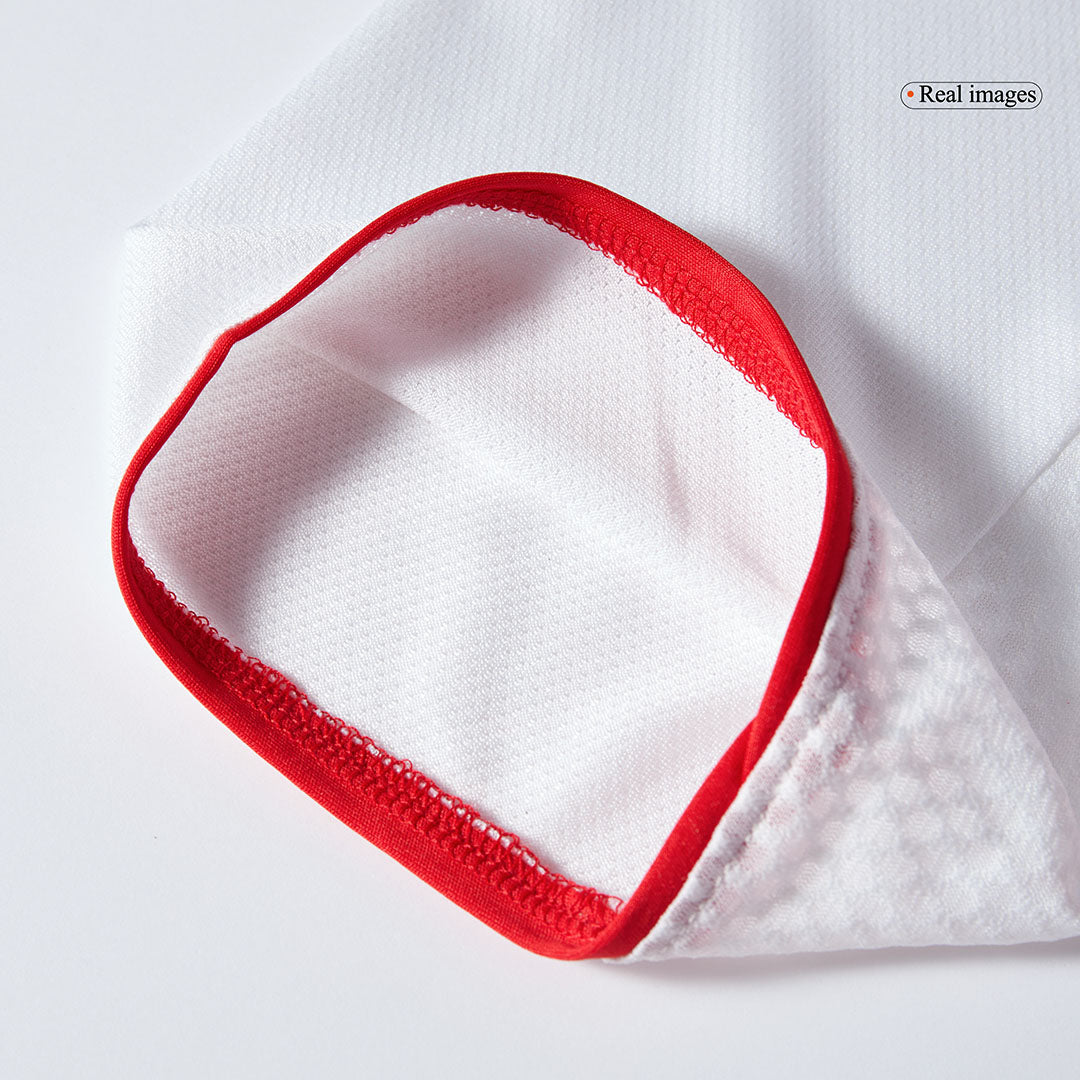 SALIBA #2 Arsenal Domicile Maillot 2025/26 Rouge Authentique