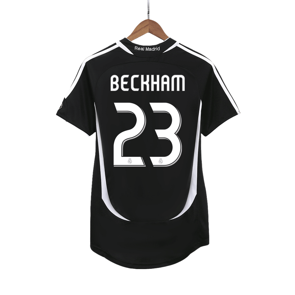 BECKHAM #23 Retro Real Madrid Extérieur Maillot 2006/07