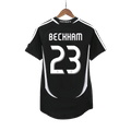 BECKHAM #23 Retro Real Madrid Extérieur Maillot 2006/07