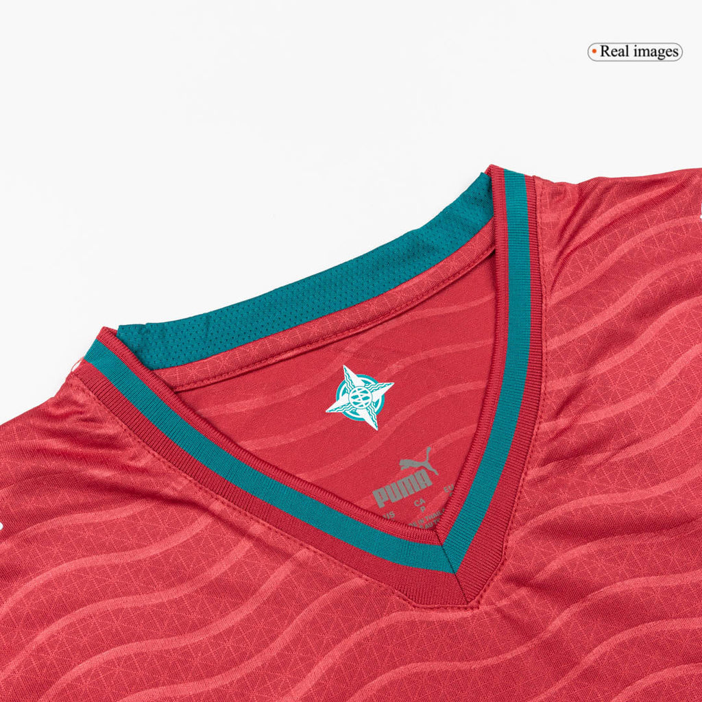 RONALDO #7 Portugal Domicile Maillot - Coupe du Monde 2026 Rouge Joueur