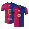 GAVI #6 Barcelone Domicile Maillot 2024/25 Authentique - Spotify Logo Without Text
