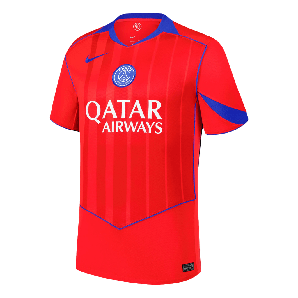 HAKIMI #2 Les Paris Third Maillot 2025/26 Rouge