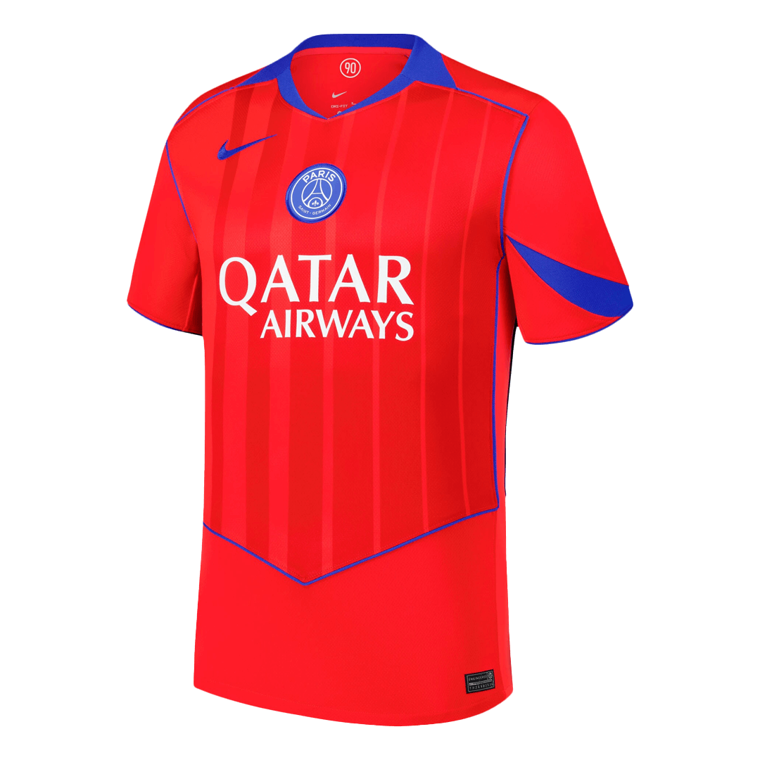 HAKIMI #2 Les Paris Third Maillot 2025/26 Rouge