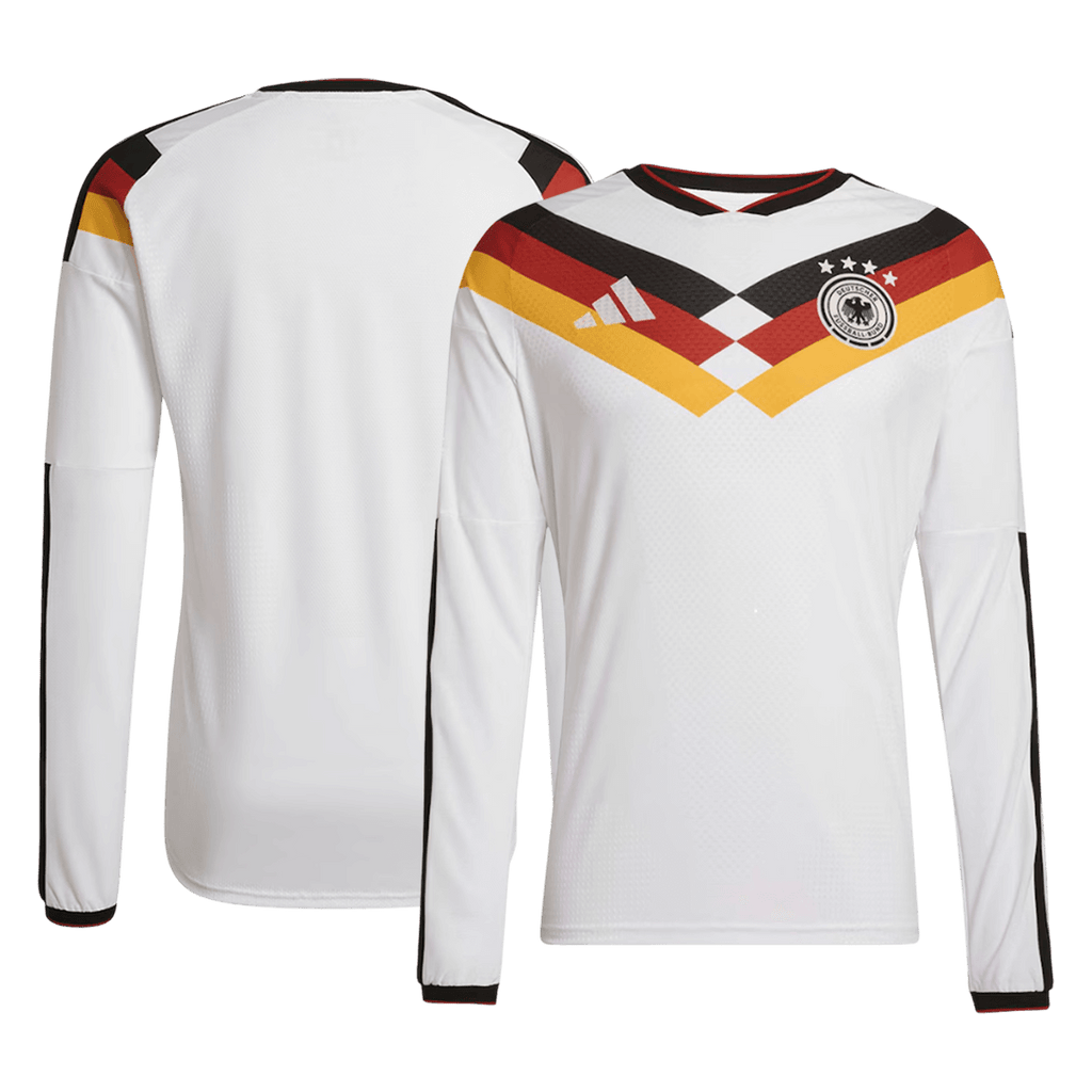 Allemagne Domicile Maillot Manches Longues - Coupe du Monde 2026 Blanc