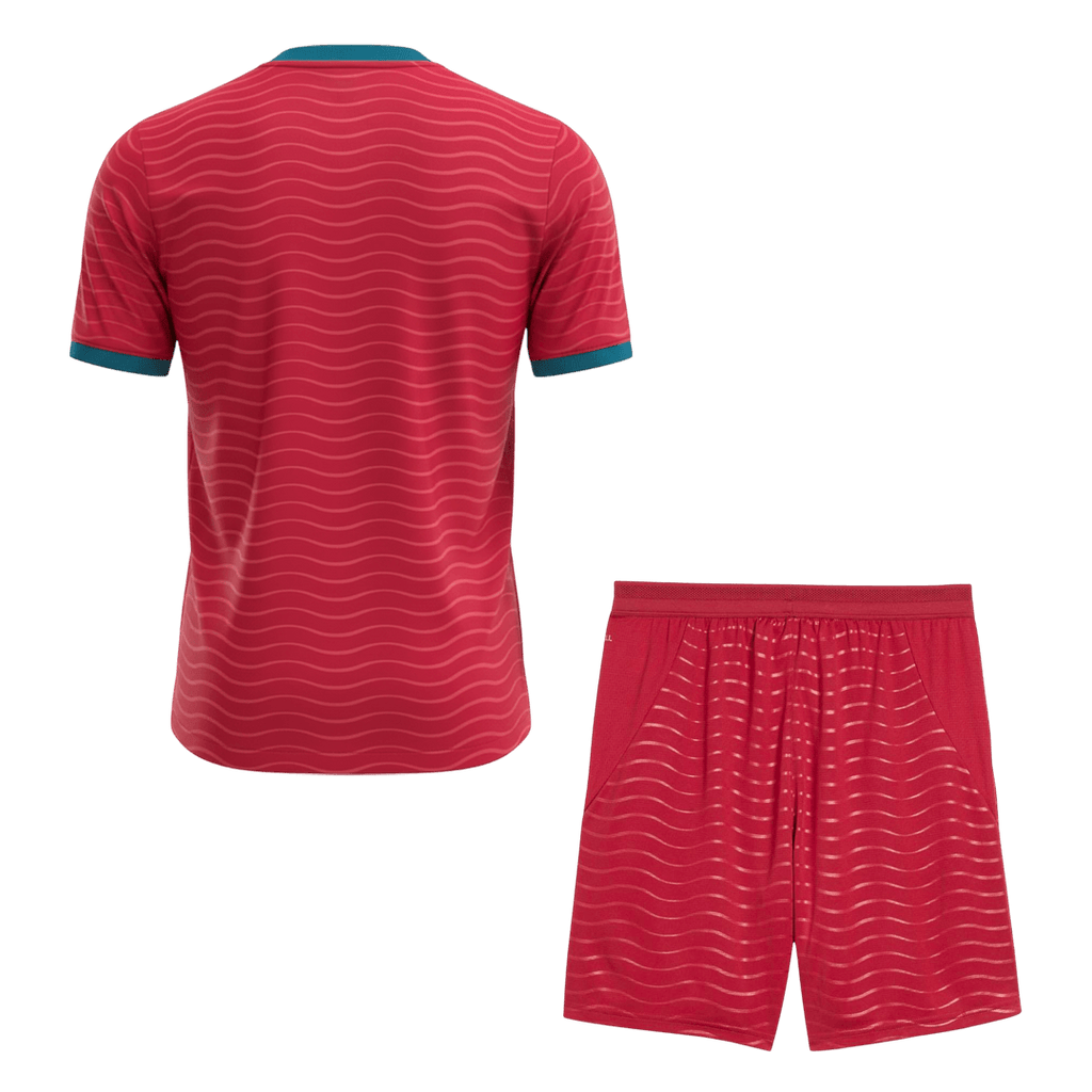 Portugal Domicile Maillot Kit - Coupe du Monde 2026 Rouge