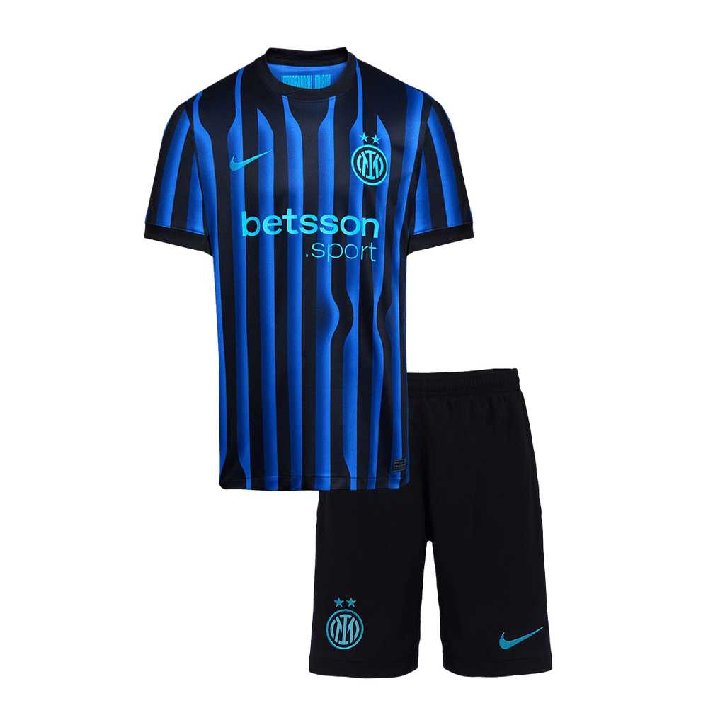 Inter Milan Domicile Maillot Kit 2025/26 Junior