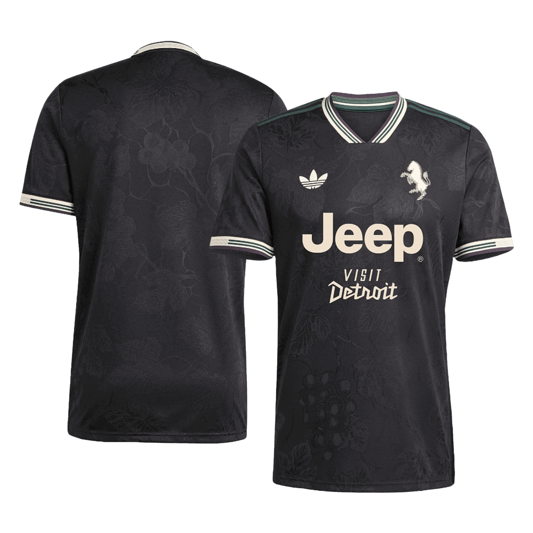 Juventus Third Maillot 2025/26 Noir Authentique