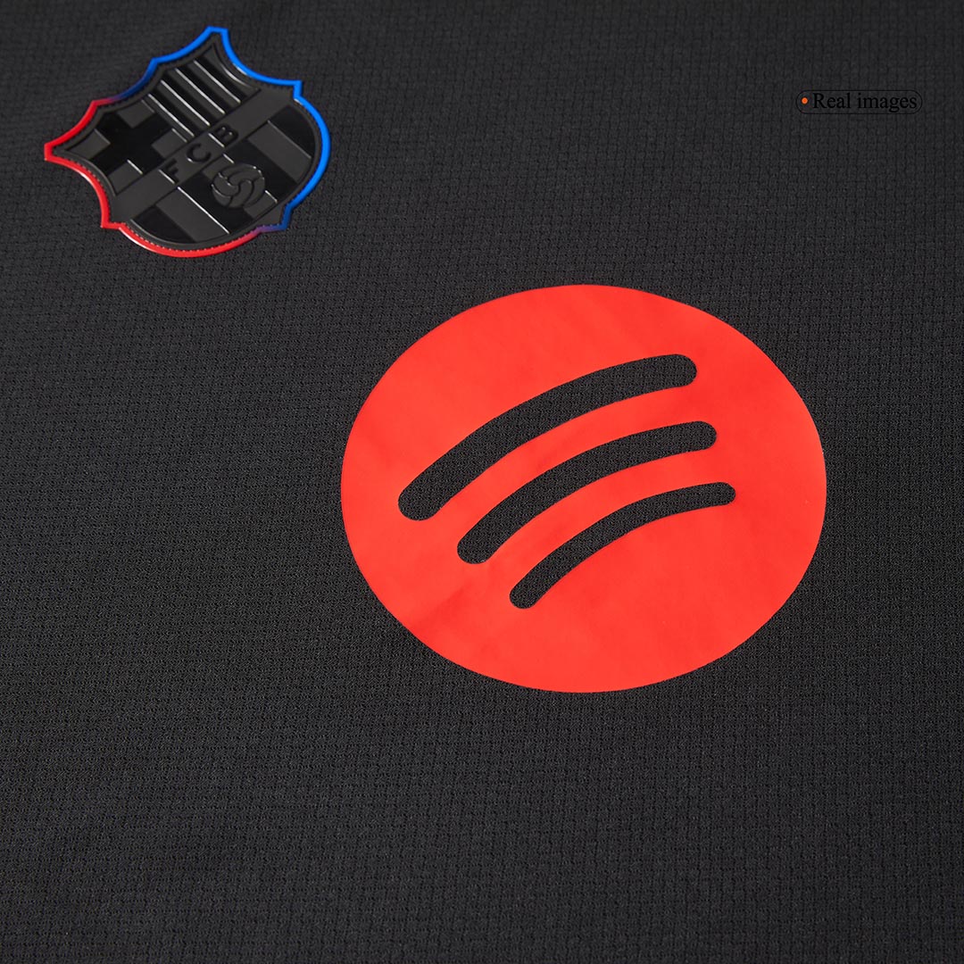 Barcelone Extérieur Maillot 2024/25 - Spotify Logo Without Text