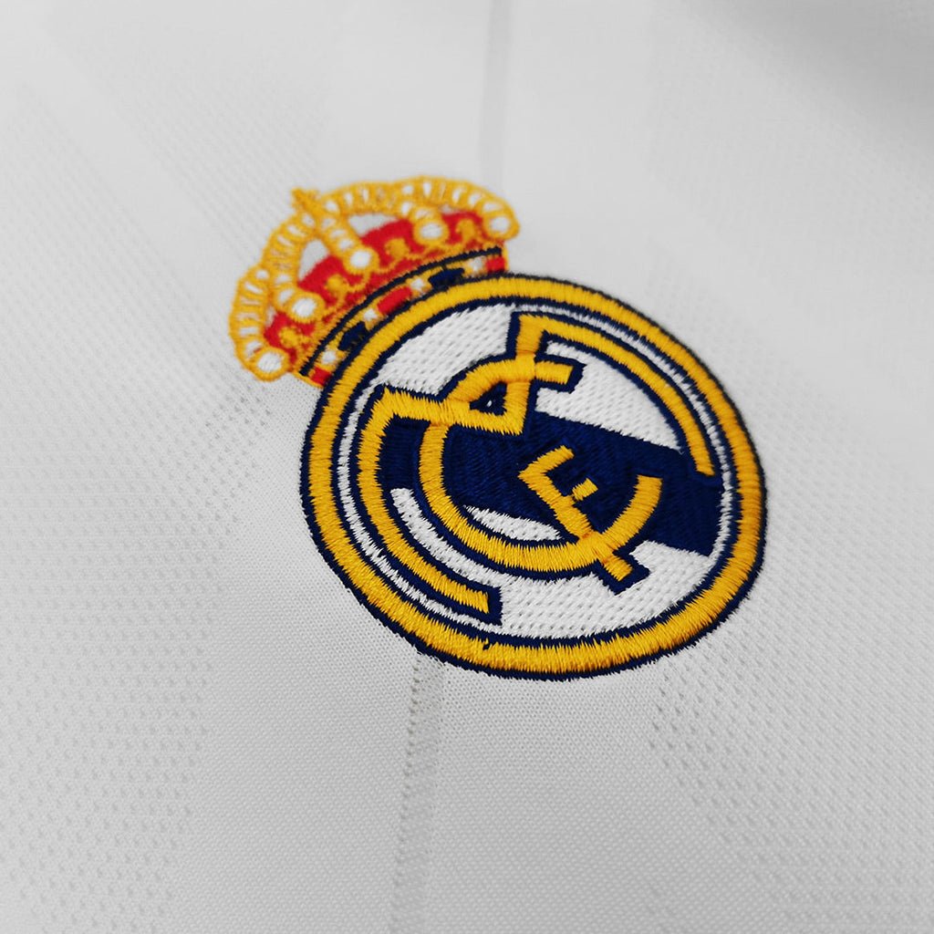 Retro Real Madrid Domicile Maillot Manches Longues 2017/18