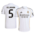 BELLINGHAM #5 Real Madrid Domicile Maillot 2025/26 Authentique