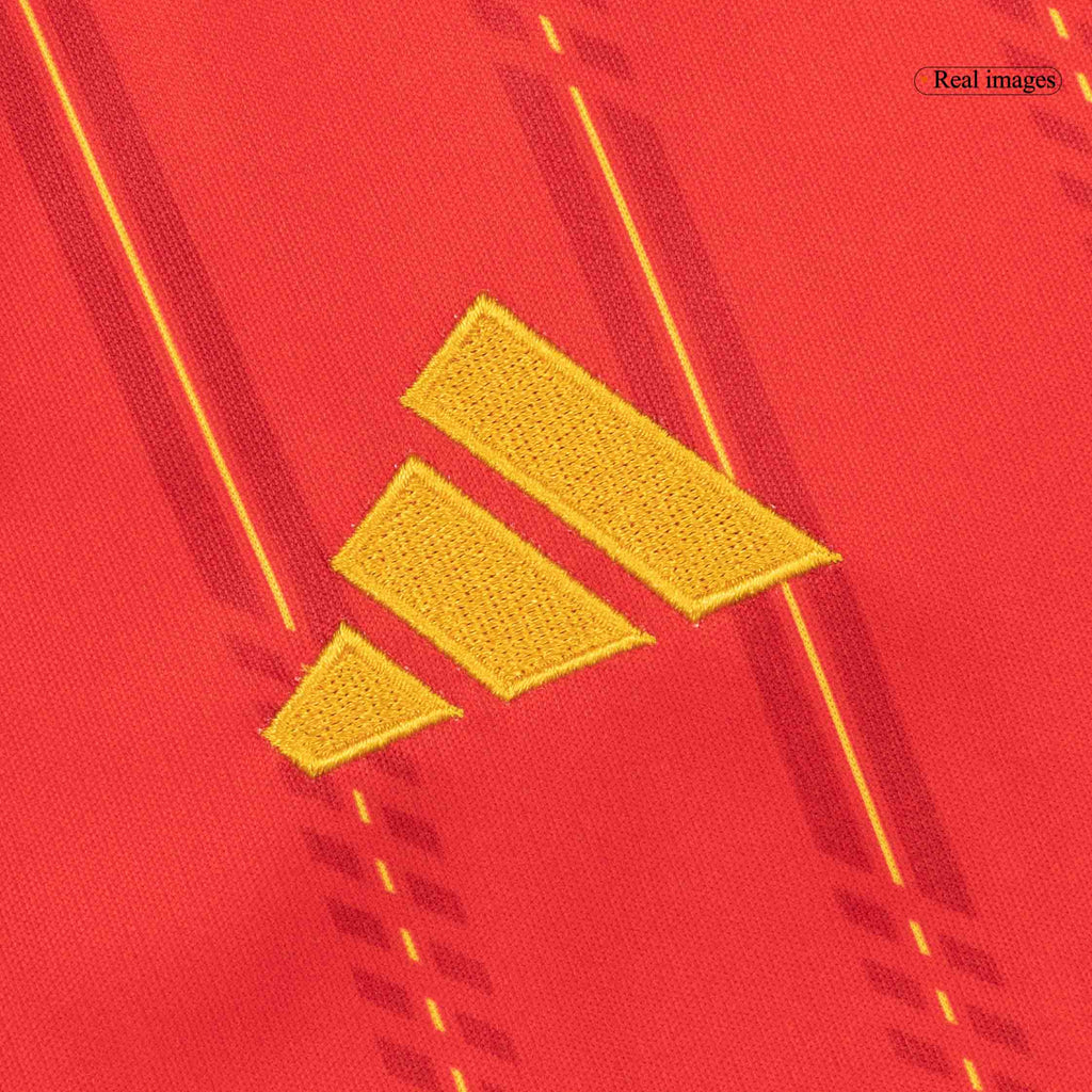 Espagne Domicile Maillot Kit - Coupe du Monde 2026 Enfant Rouge