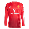 Manchester United Domicile Maillot Manches Longues 2024/25 Grande Taille