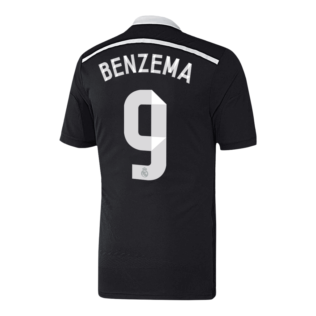 BENZEMA #9 Retro Real Madrid Third Maillot 2014/15
