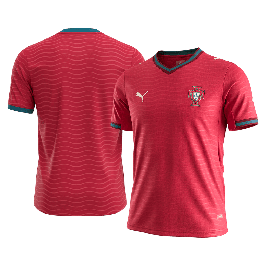 Portugal Domicile Maillot Kit - Coupe du Monde 2026 Rouge