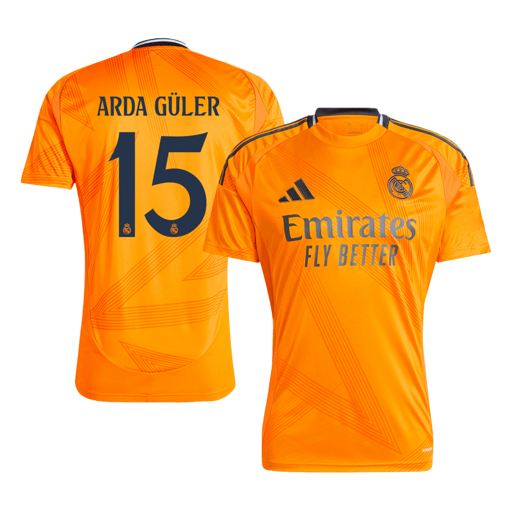 ARDA GÜLER #15 Real Madrid Extérieur Maillot 2024/25 - Super